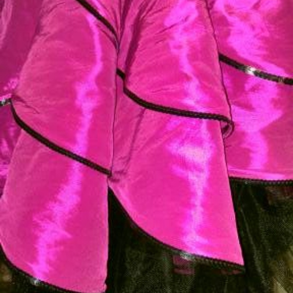 Betsey Johnson Dahlia pink petal tulle dress 8 - Picture 3 of 6